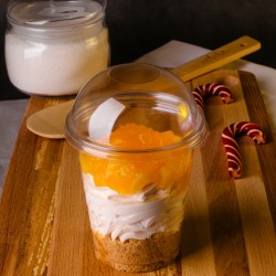 Десерт "Апельсиновый чизкейк" 0.18 кг